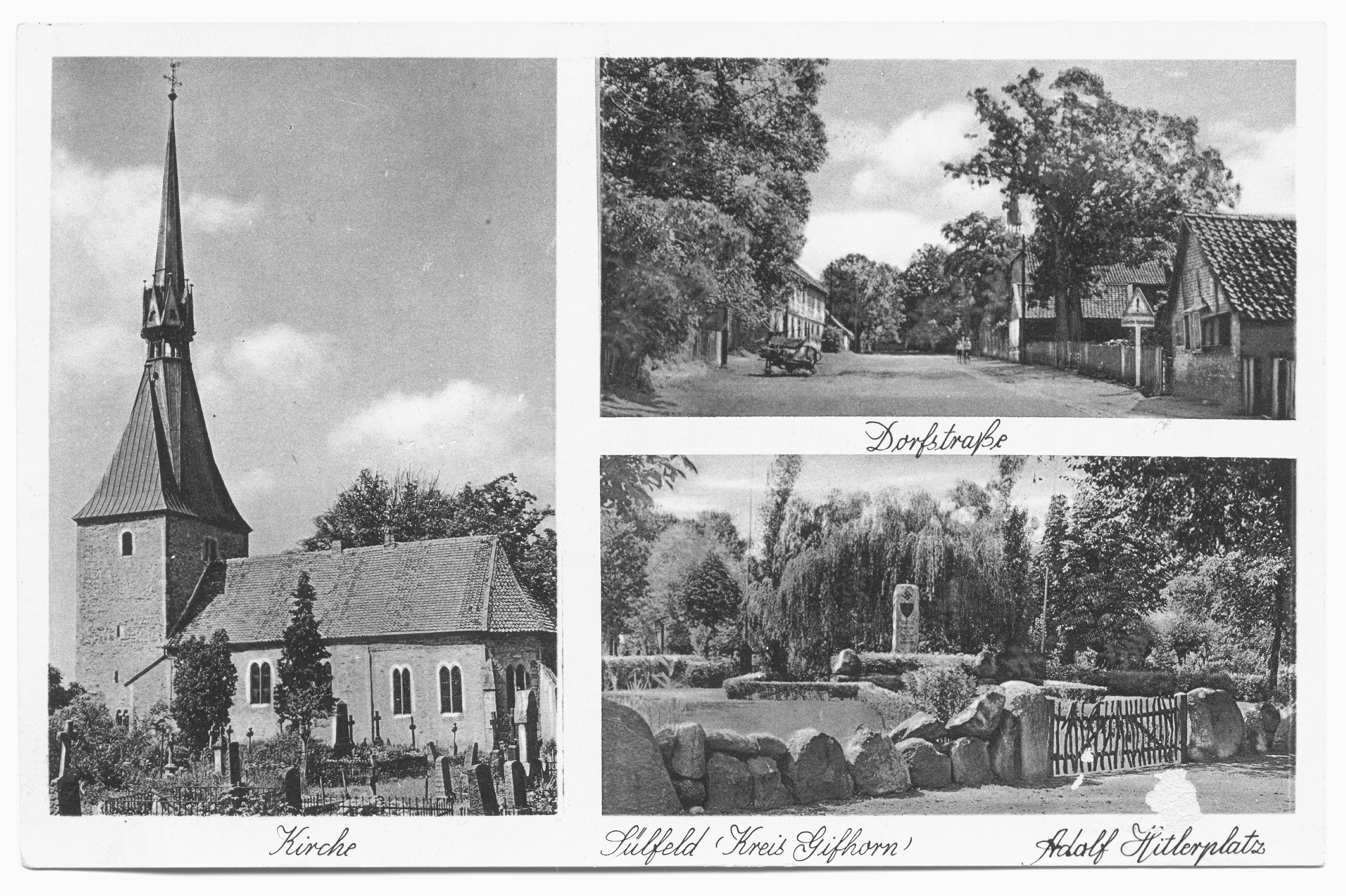 Eine Postkarte aus Sülfeld; Privatbesitz Familien Berthold Sprenger