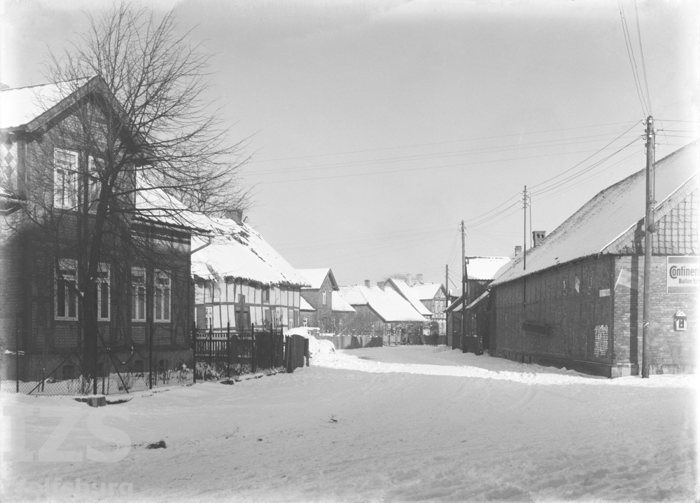 Winter in der Hesslinger Straße, 1936-1940