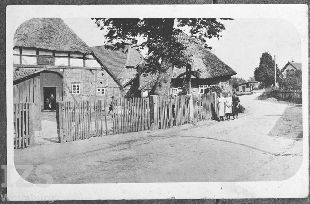 Blick in die Hesslinger Straße, 1922-1926