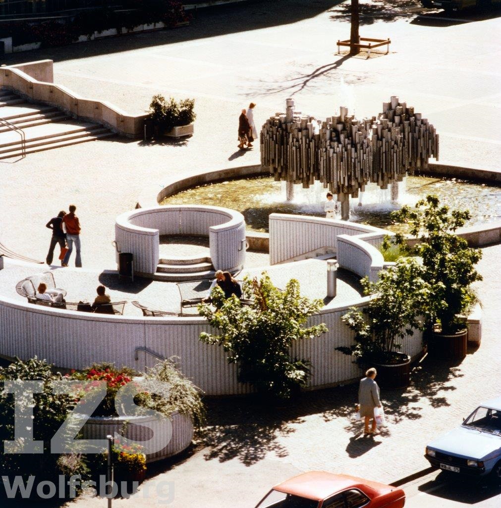 Hartmanns Röhrenbrunnen aus der Vogelperspektive, Fotograf: unbekannt/IZS