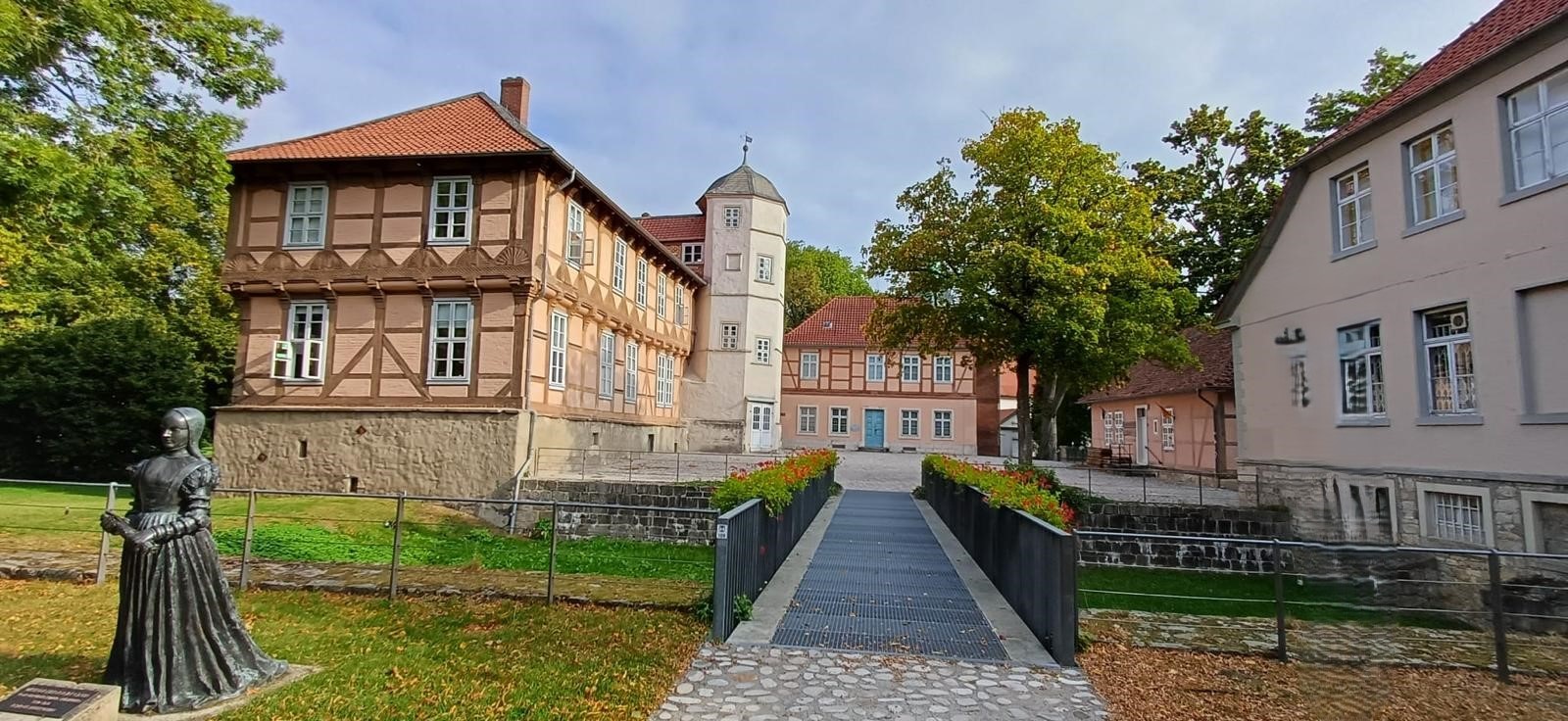Schlosshof von Schloss Fallersleben