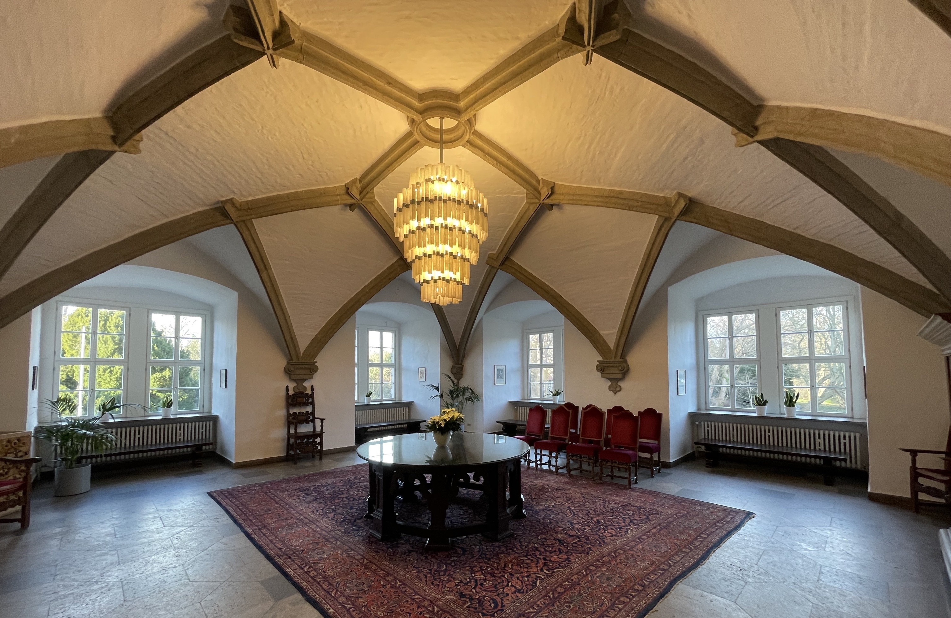 Gerichtslaube im Schloss Wolfsburg