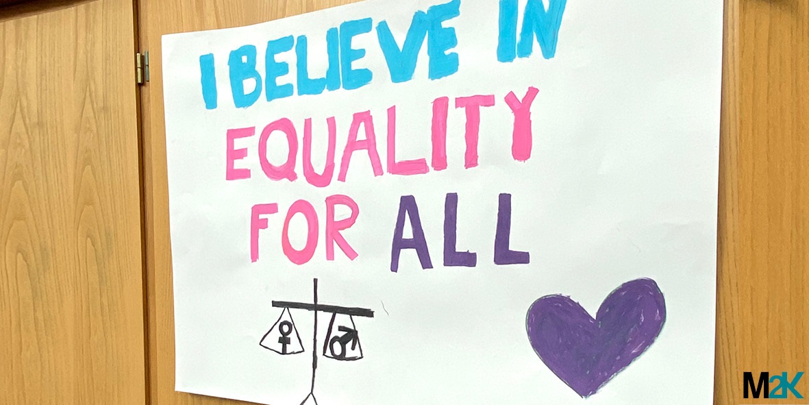 What do we want to stand up for? To make no distinction between people.