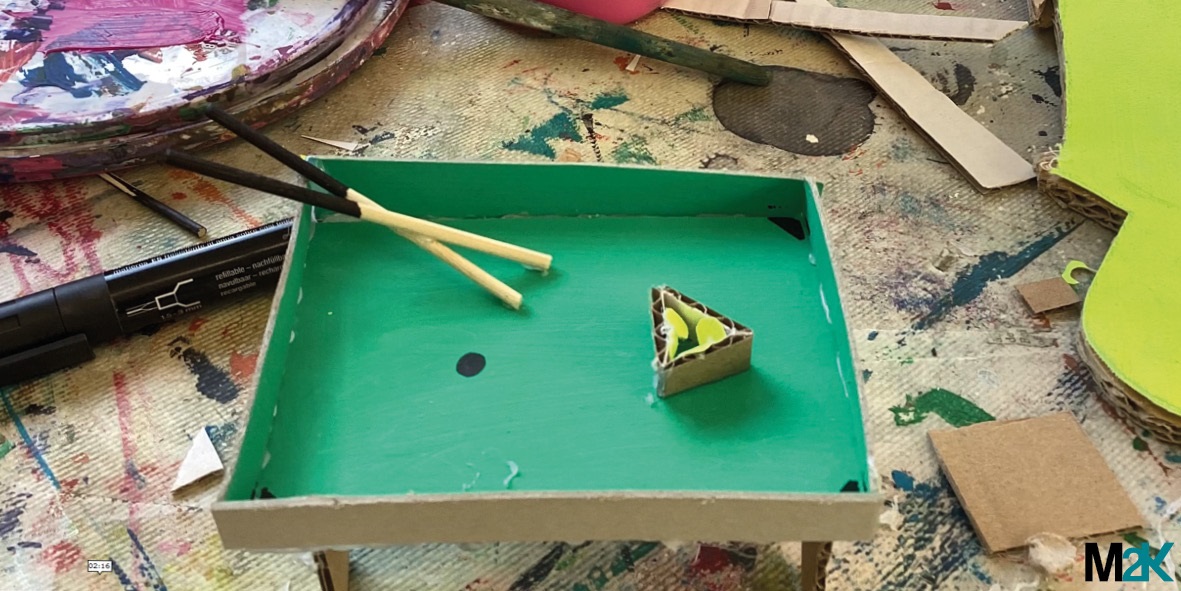How about a round of billiards - playable in public spaces.