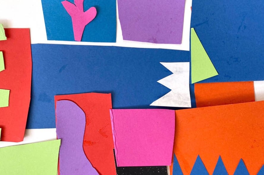 Colorful geometric shapes