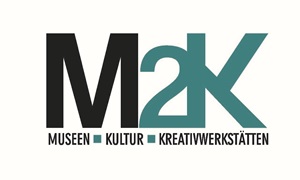 Das Logo M2K - Museen, Kultur, Kreativwerkstätten