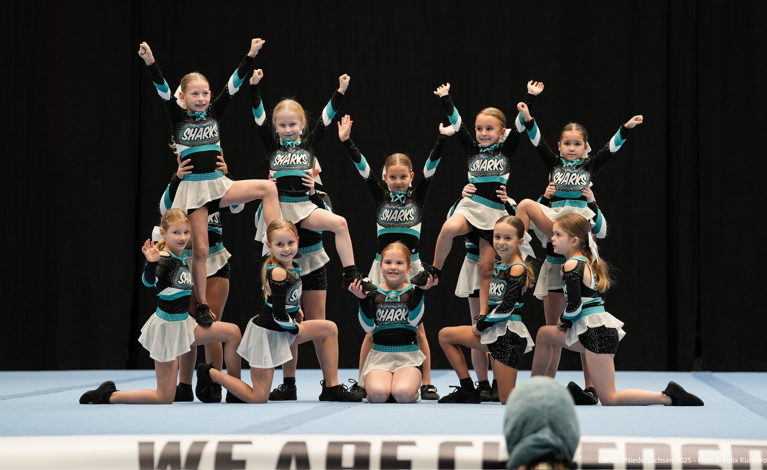 Cheerleadingteam Sharks; Foto: VfB Fallersleben