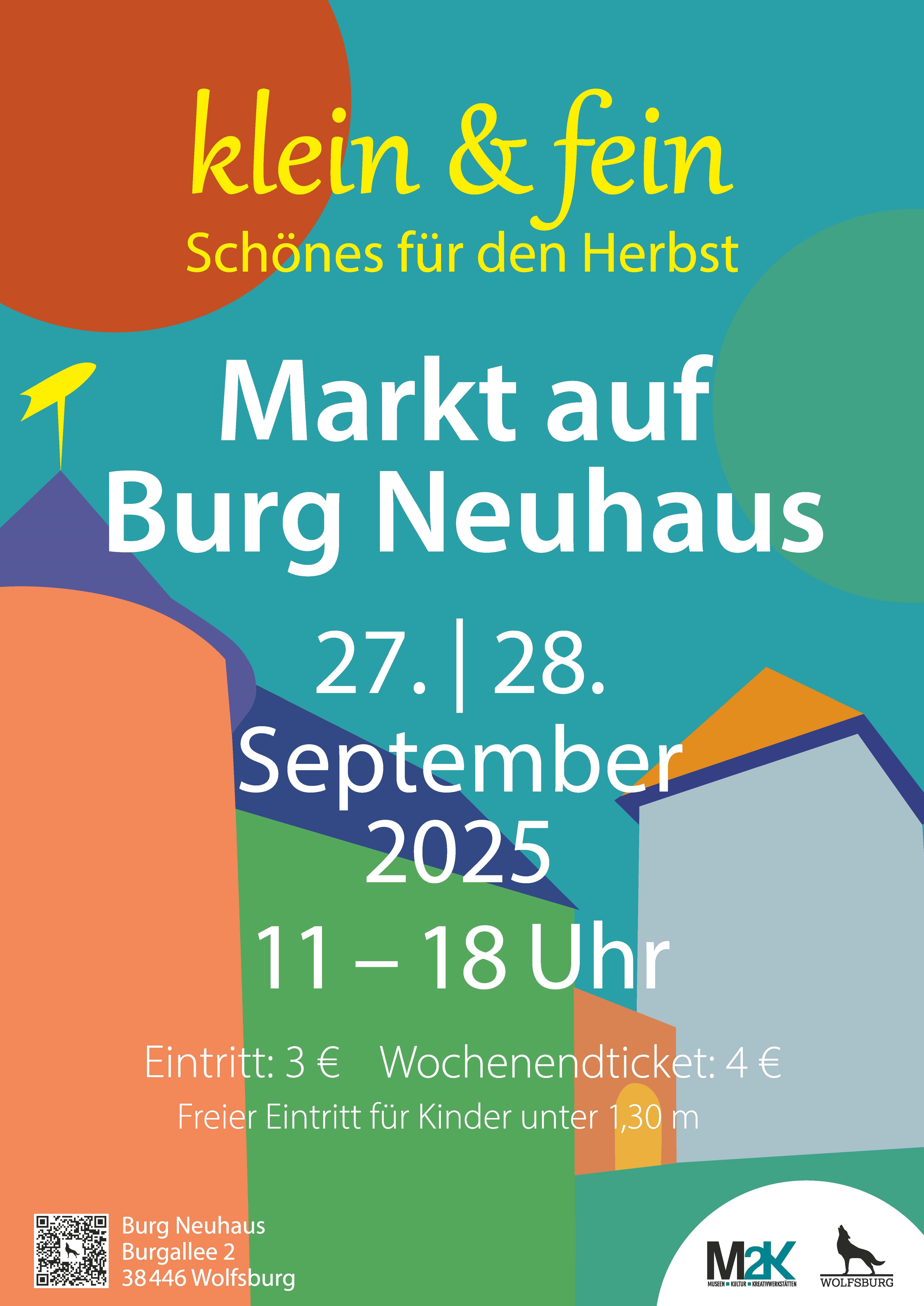 Klein und fein Plakat