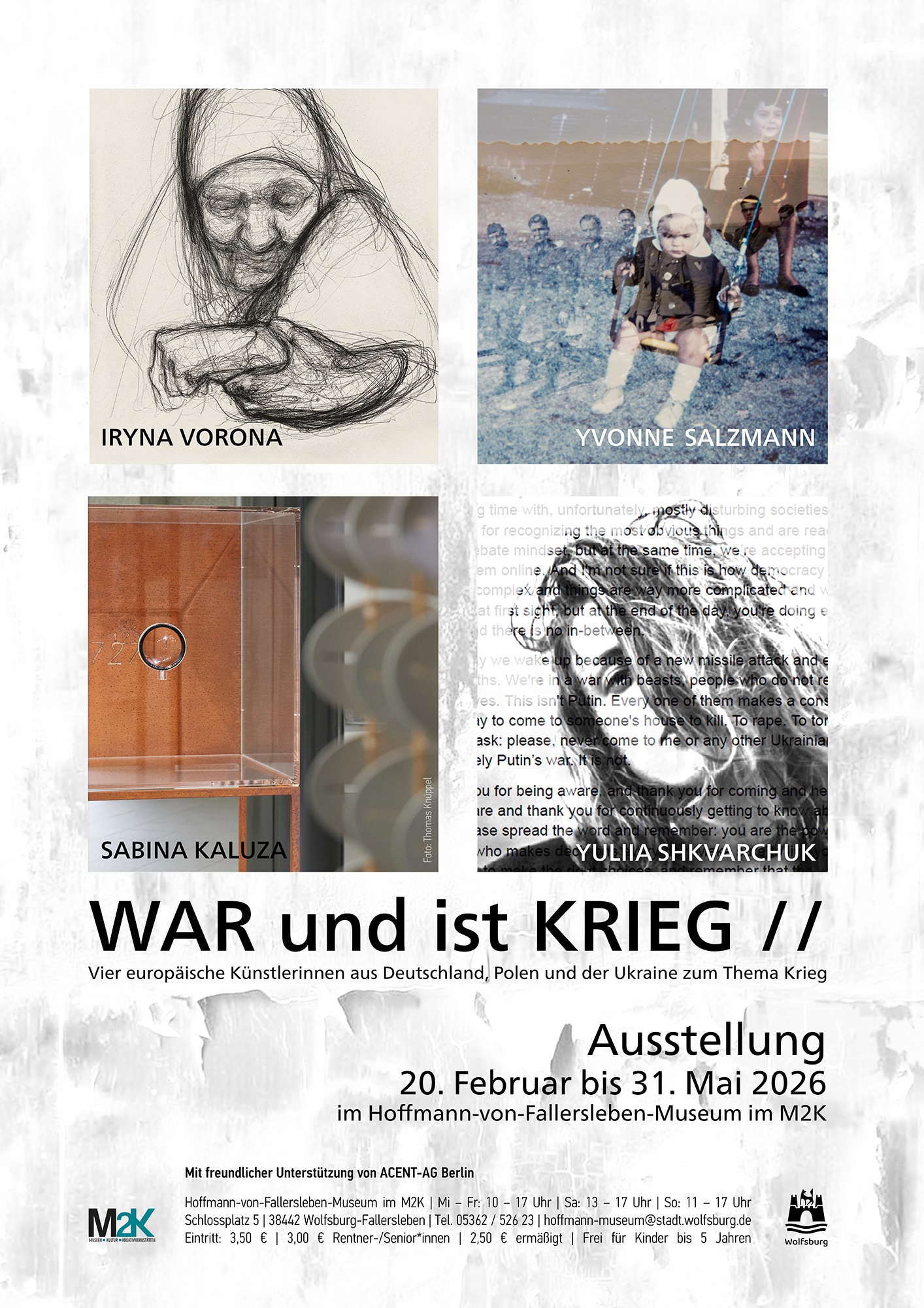 Plakat WAR und ist KRIEG