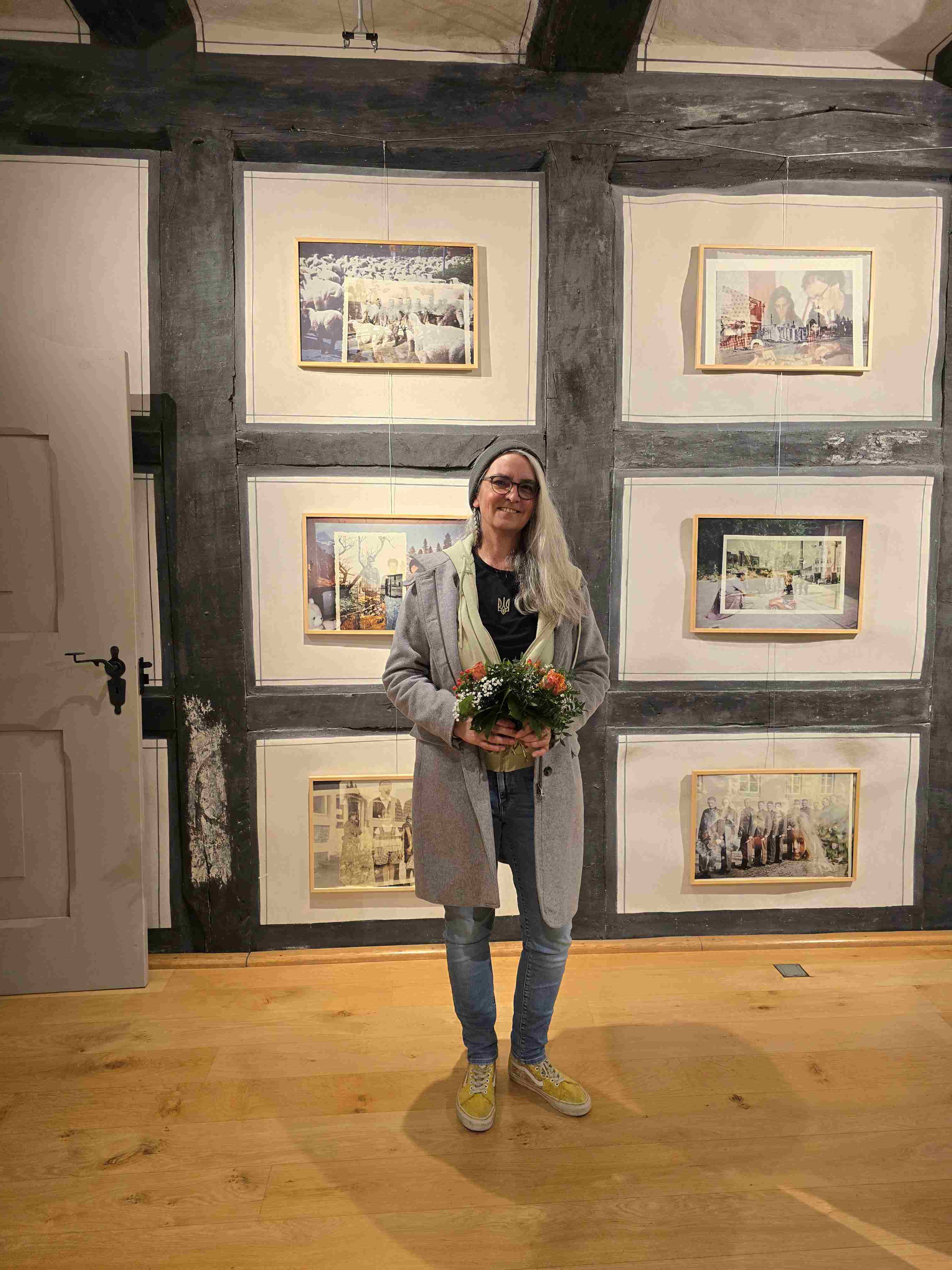 Yvonne Salzmann in WAR und ist KRIEG; Foto: privat