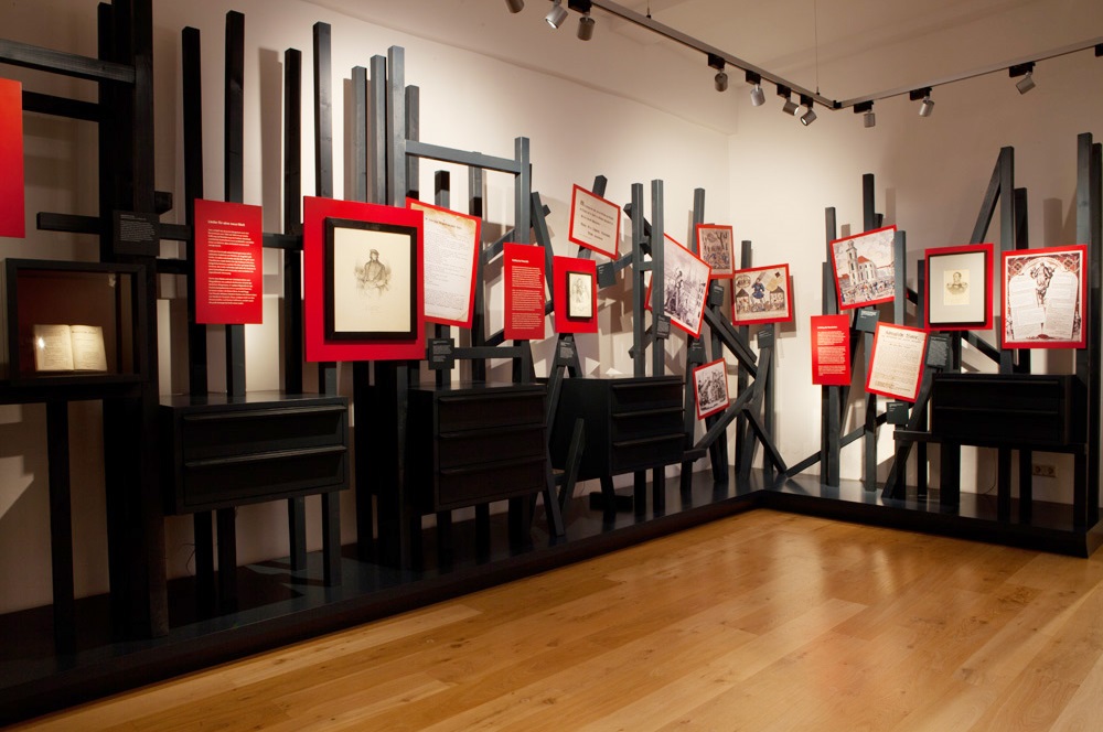 Die Revolution 1848/49 im Hoffmann-Museum veranschaulicht ; Foto: Hoffmann-von-Fallersleben-Museum im M2K, Stadt Wolfsburg