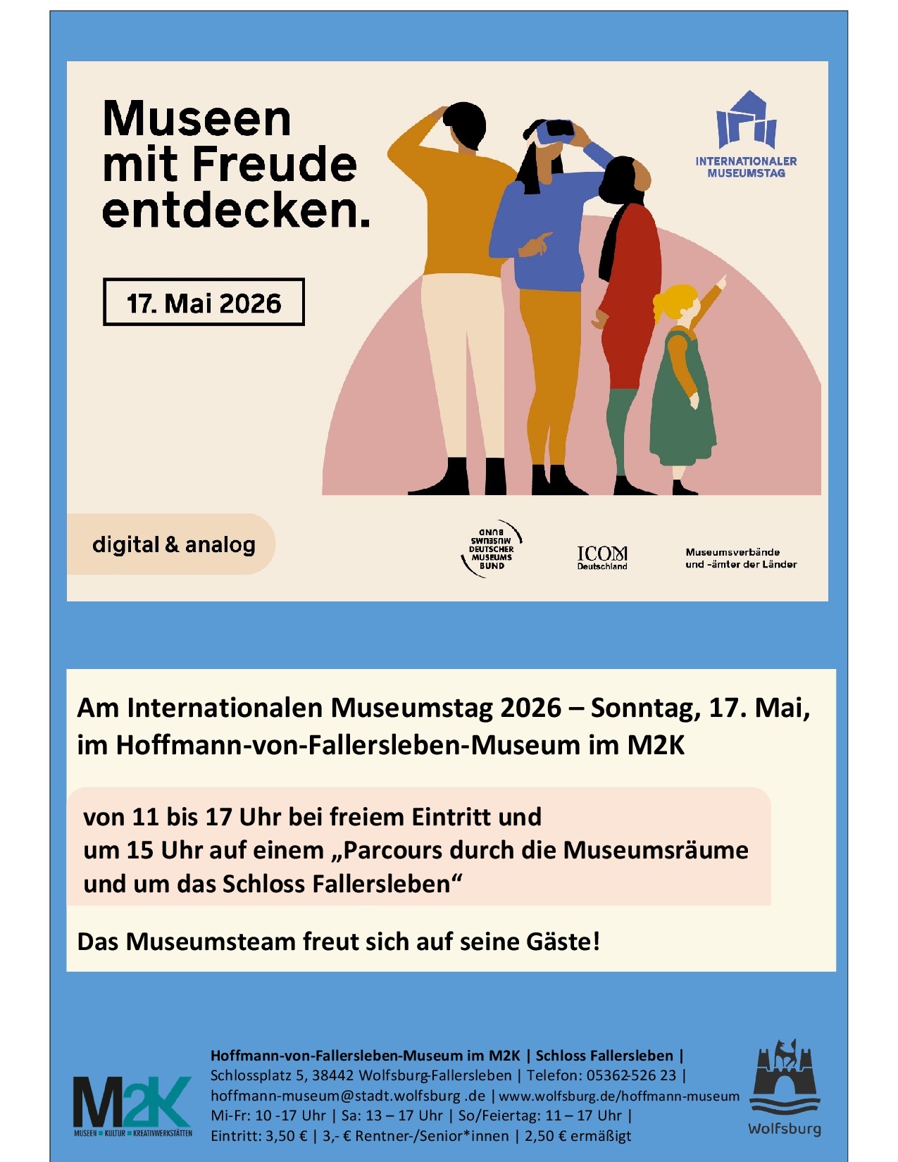 Schmuckbild: Plakat zum Internationalen Museumstag