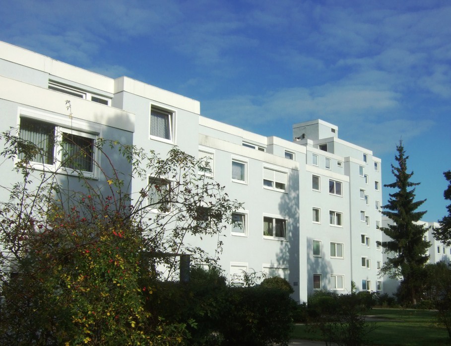 An apartment building