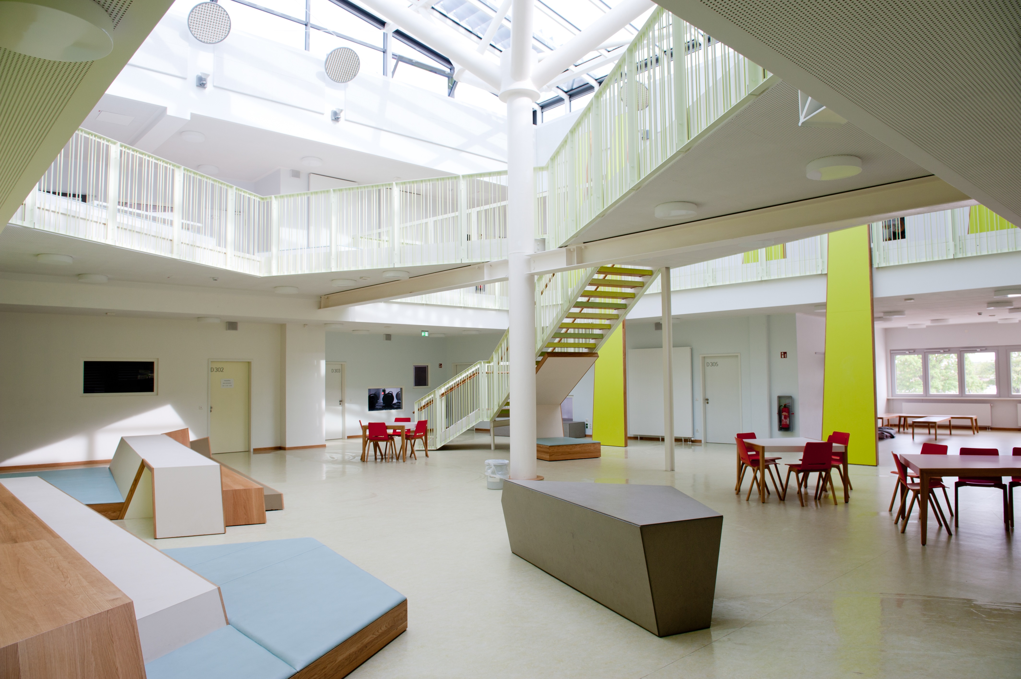 The auditorium of the Heinrich Nordhoff Comprehensive School