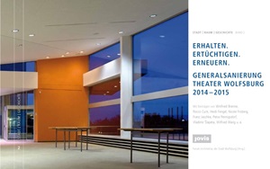 Titelbild der Broschüre zur Generalsanierung des Wolfsburger Theaters 2014-2015