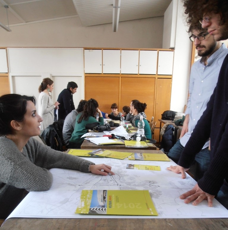Workshop mit Studierenden der Universität Florenz im Alvar-Aalto-Kulturhaus