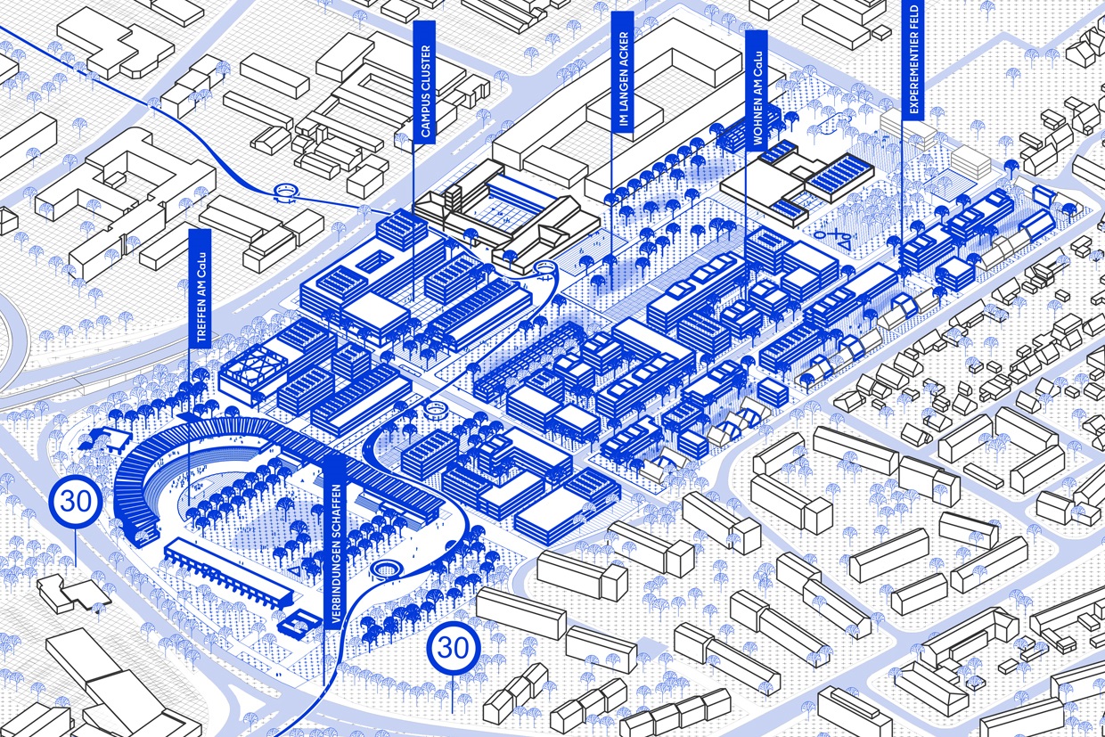 Entwurf für das alte VfL-Stadion am Elsterweg