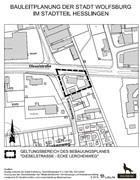 Bebauungsplan Dieselstraße / Ecke Lerchenweg im Ortsteil Heßlingen