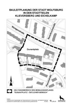 Bebauungsplan Duantplatz – östlicher Bereich im Orsteil Klieversberg/Eichelkamp