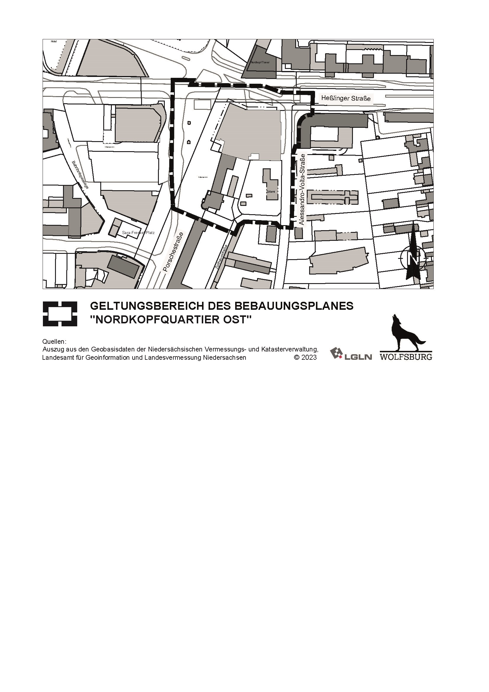 Bebauungsplan Stadtmitte "Nordkopfquartier Ost"