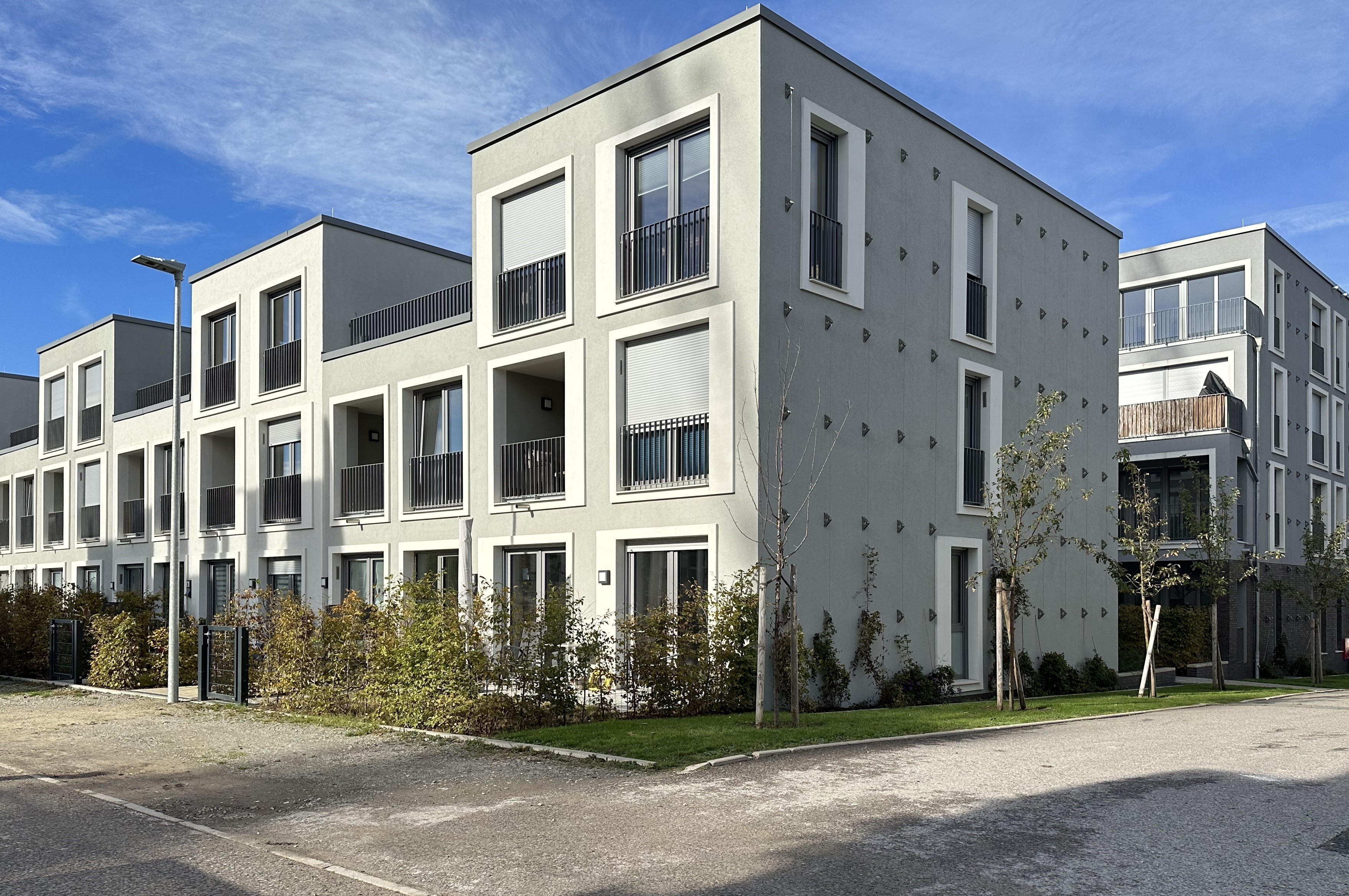 Building site A1 rear view