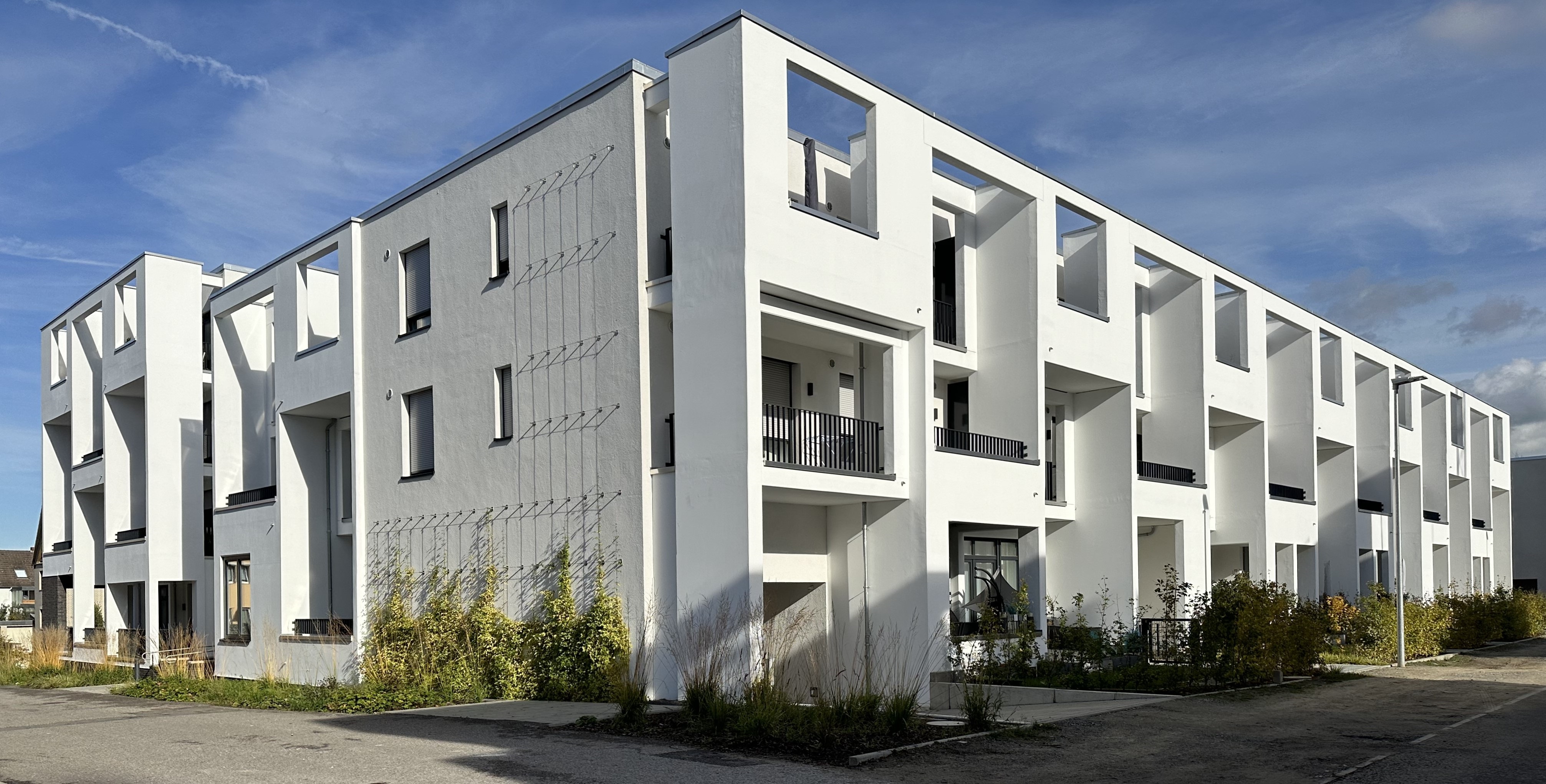 Building site B1 - rear view