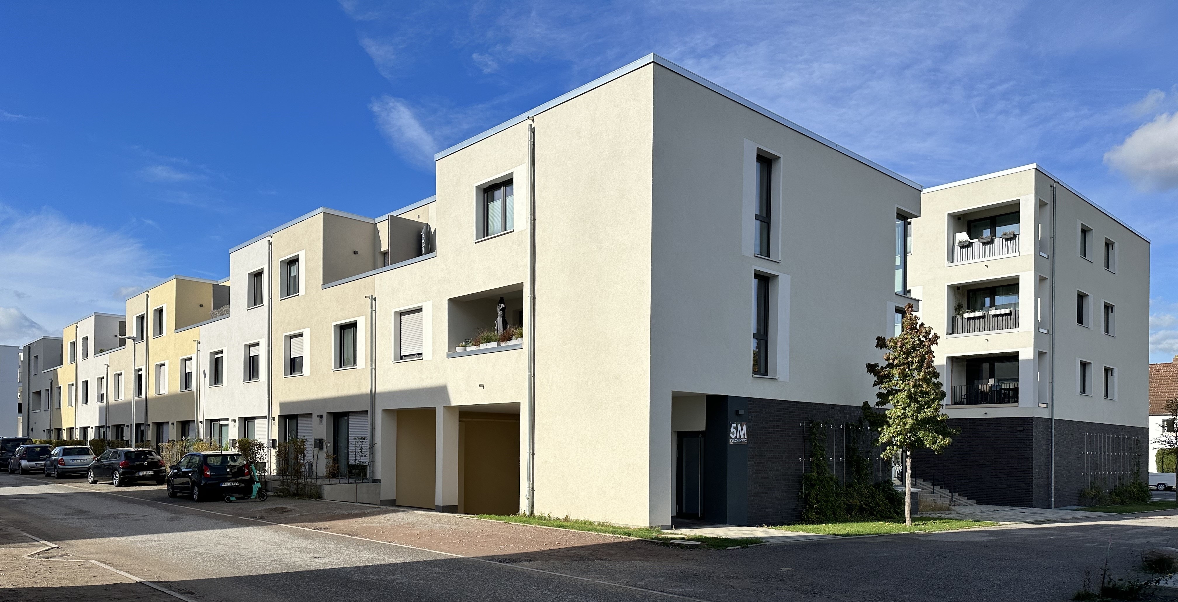 Building site C1 - rear view