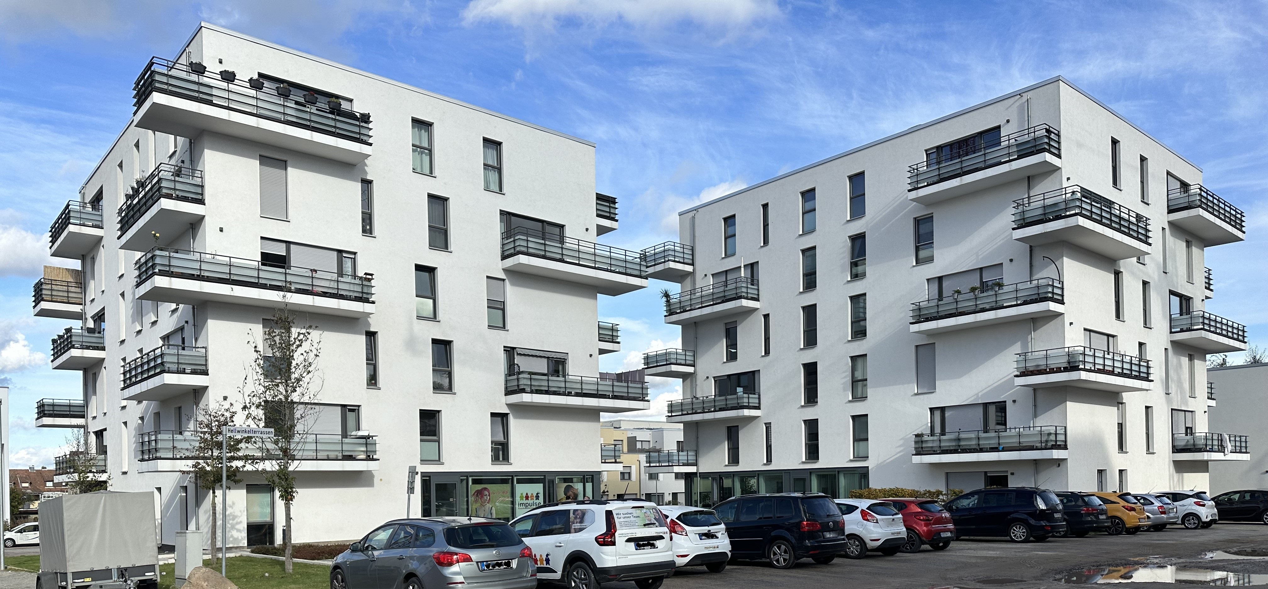 Building site F1 - rear view