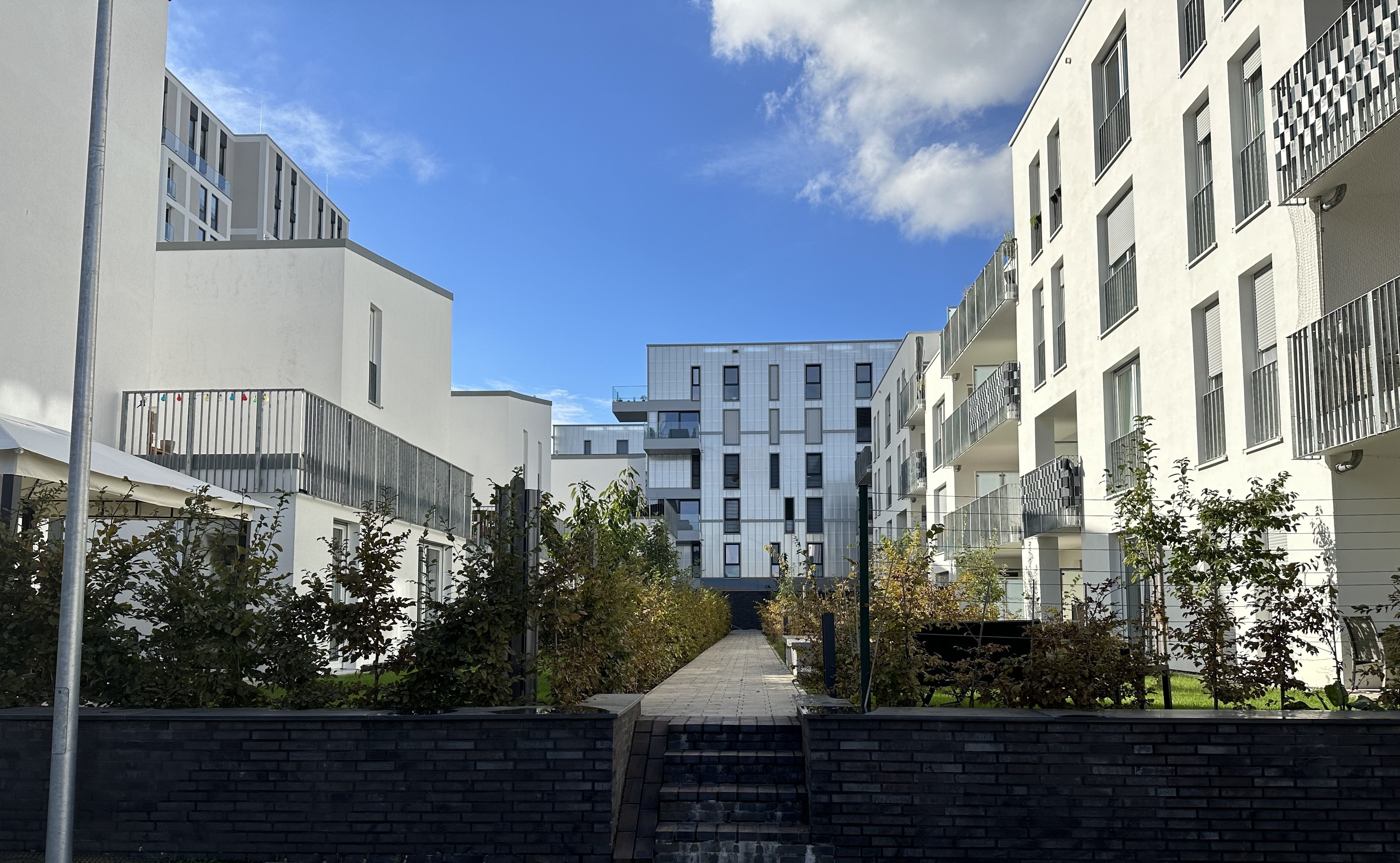 Building site I1 - inner courtyard