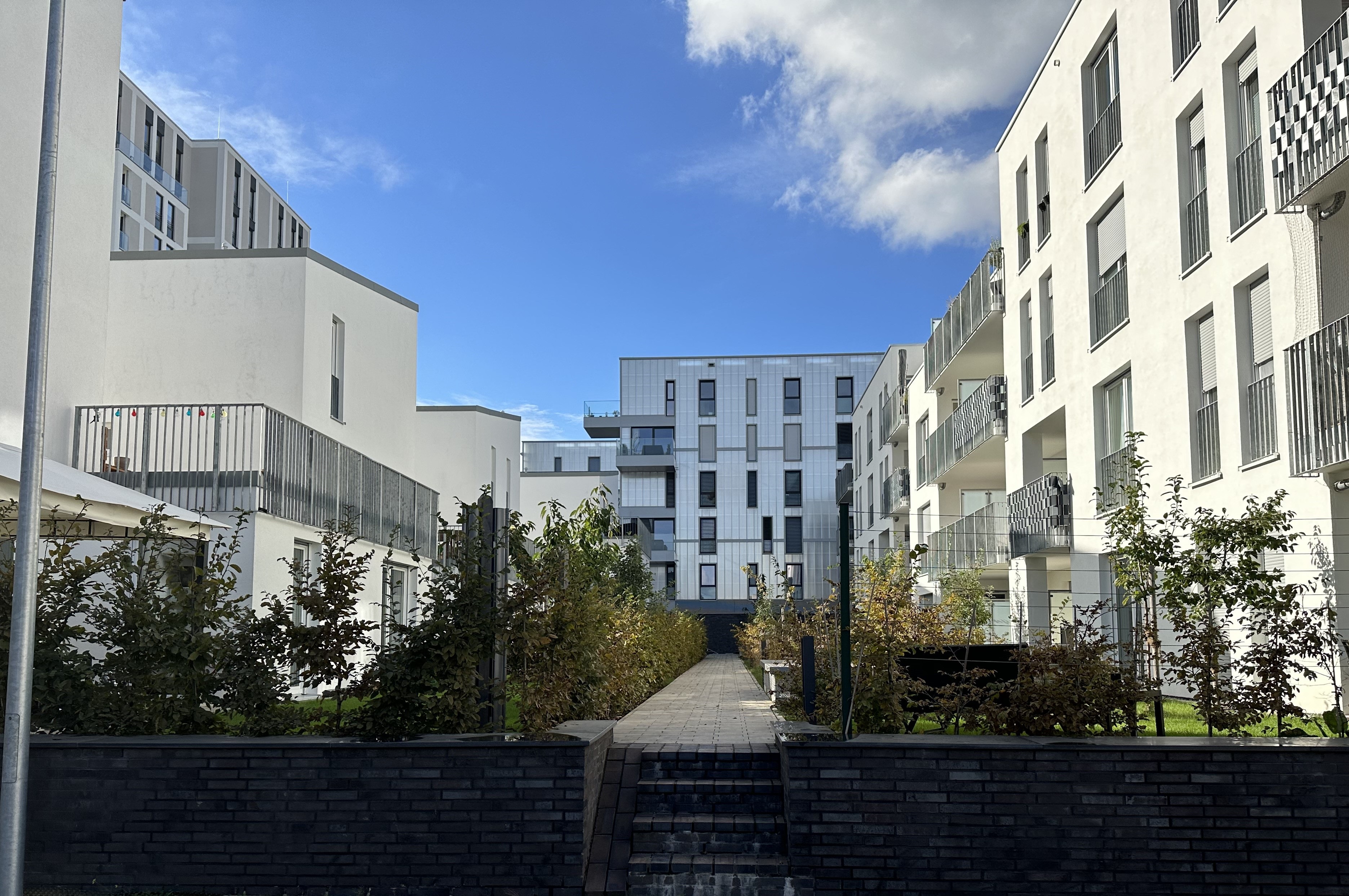 Building site I1 - inner courtyard