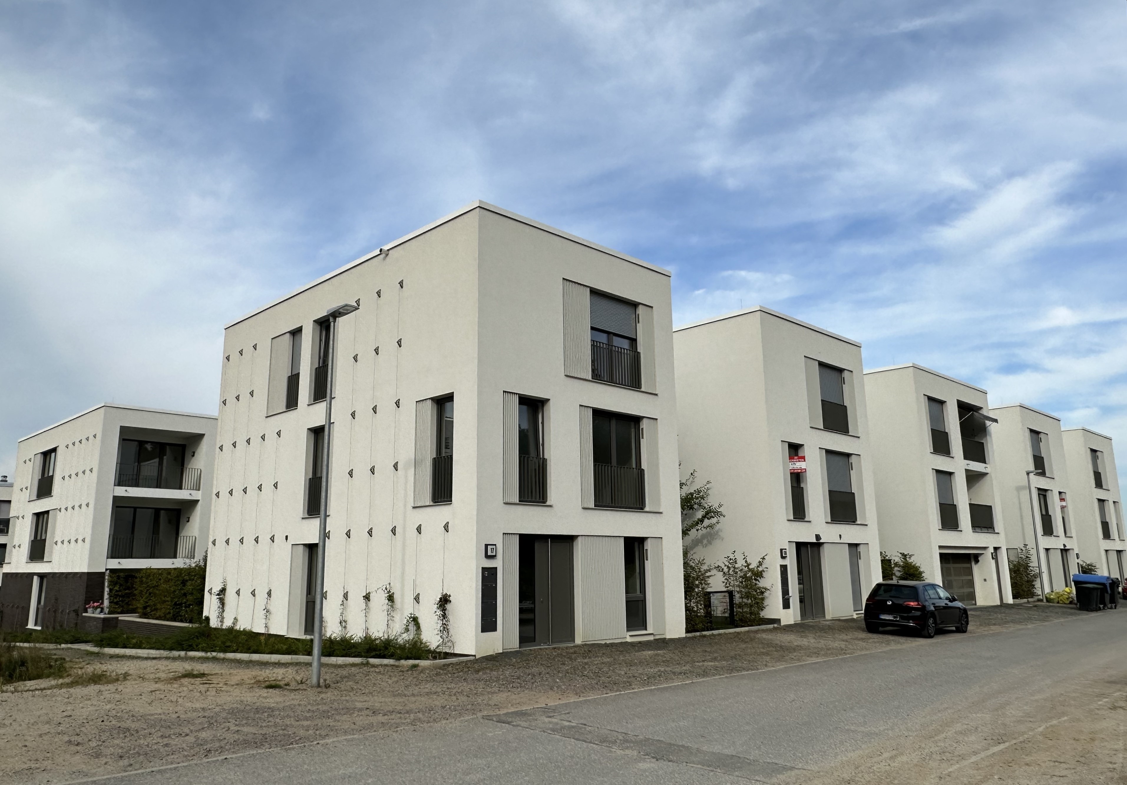 Building site K1 - front view