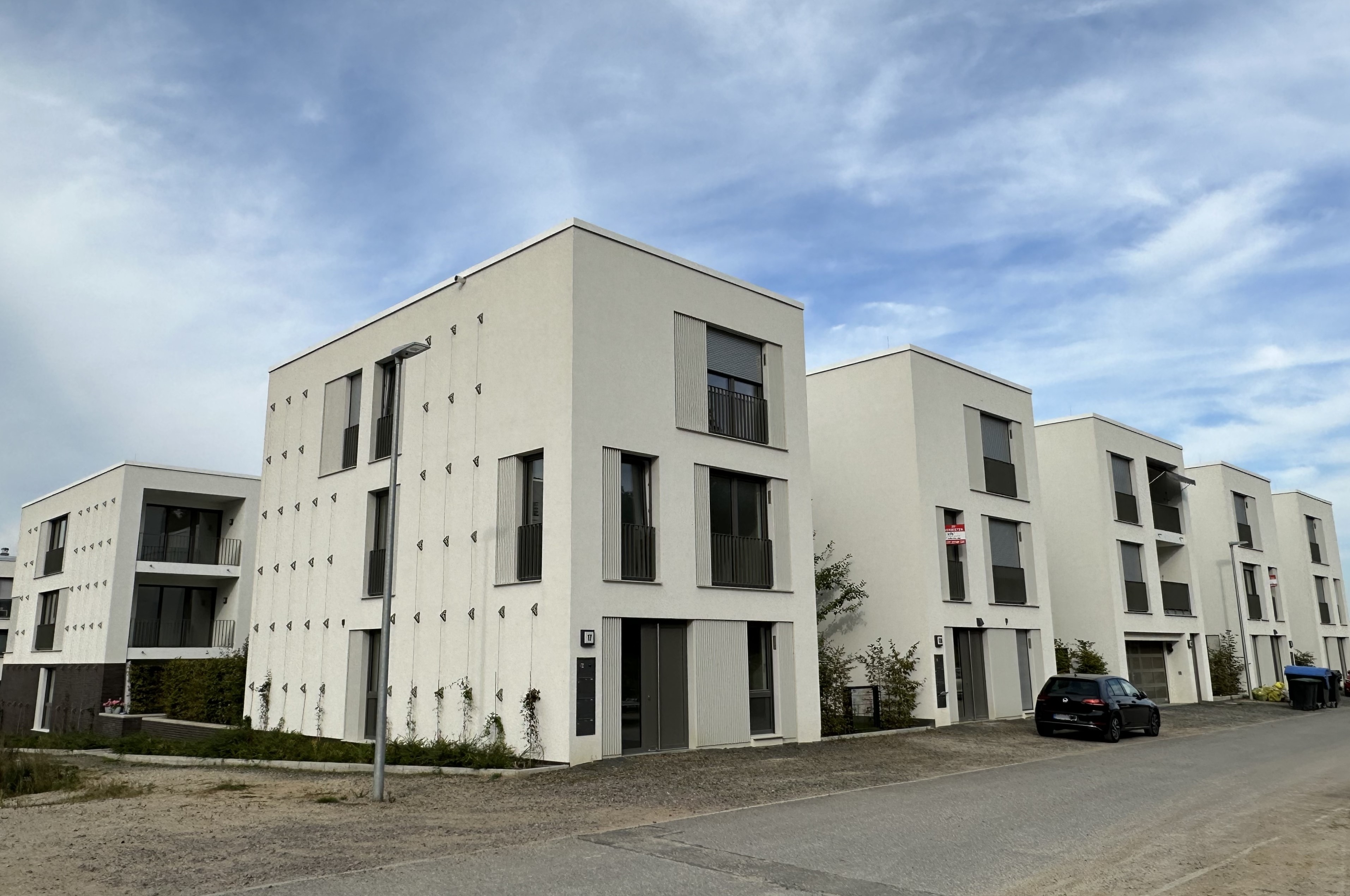 Building site K1 - front view