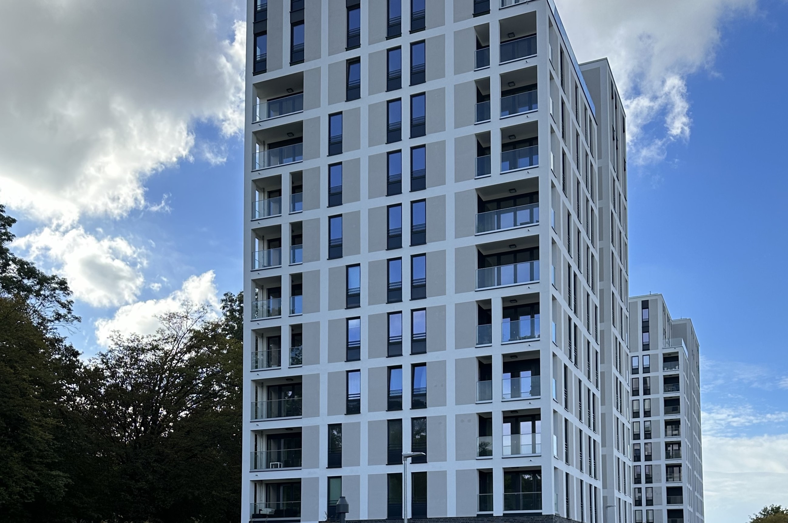 Building site L1 - rear view