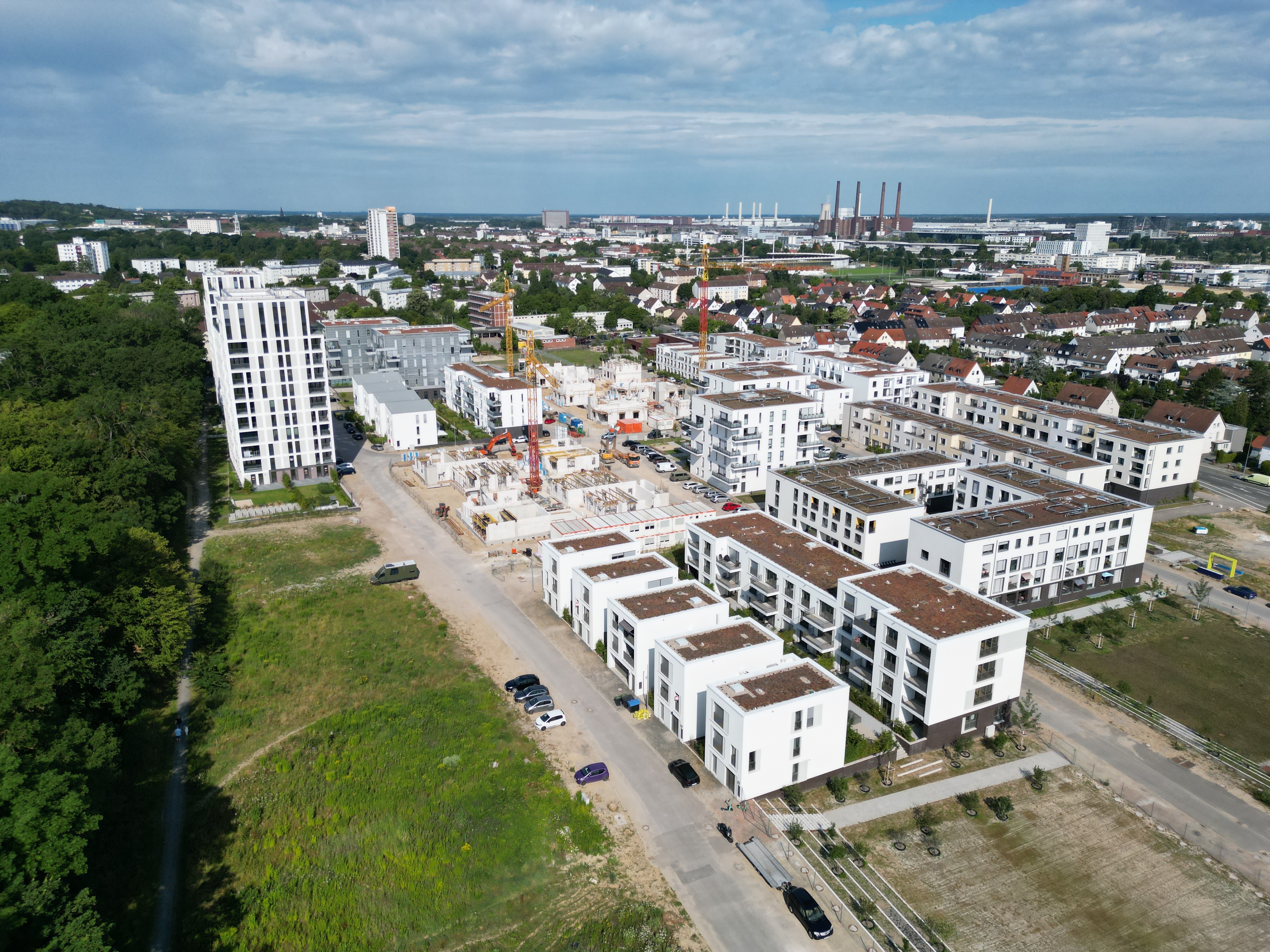 Luftaufnahme Hellwinkel Terrassen 1