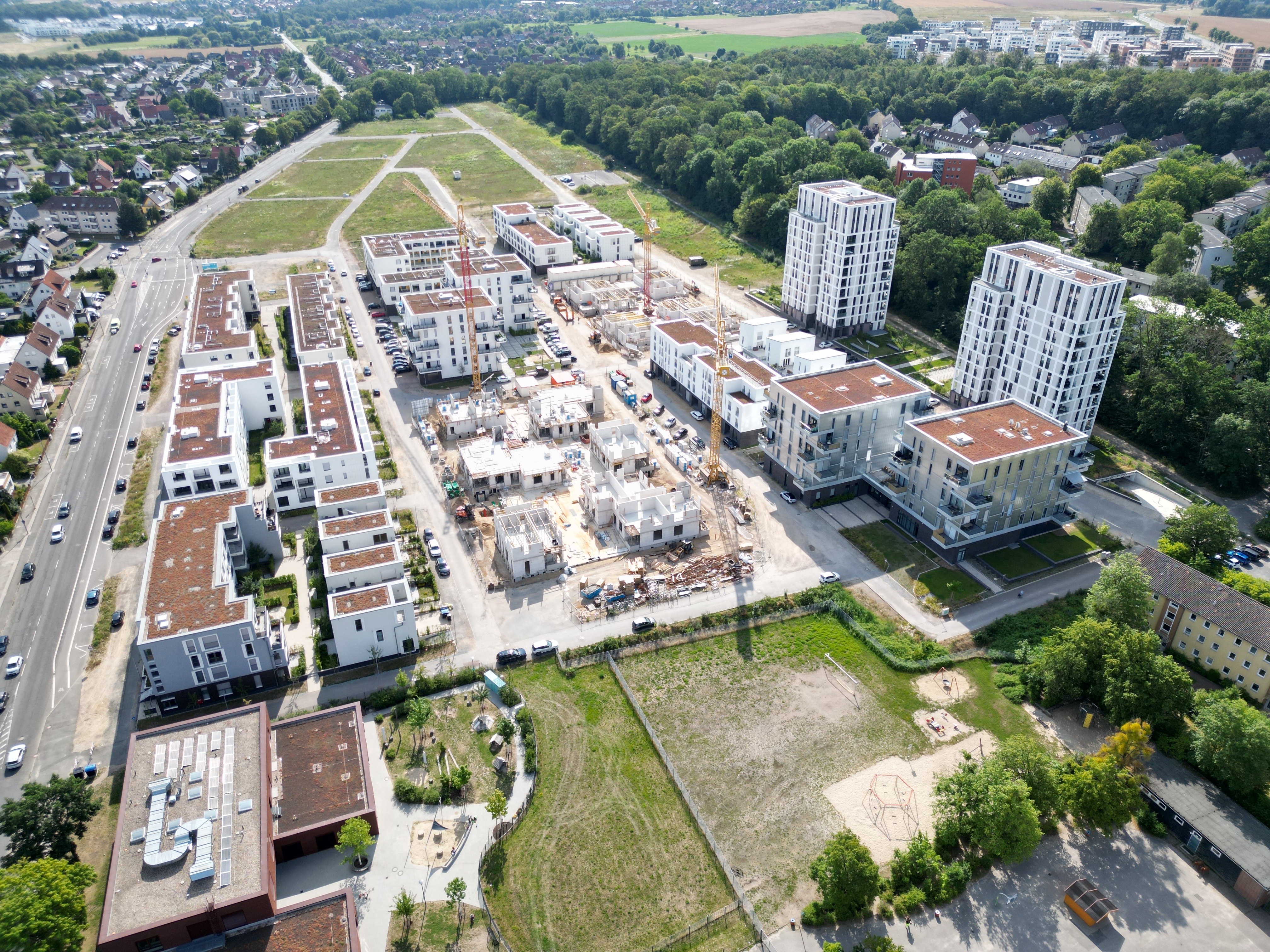 Luftaufnahme Hellwinkel Terrassen 2