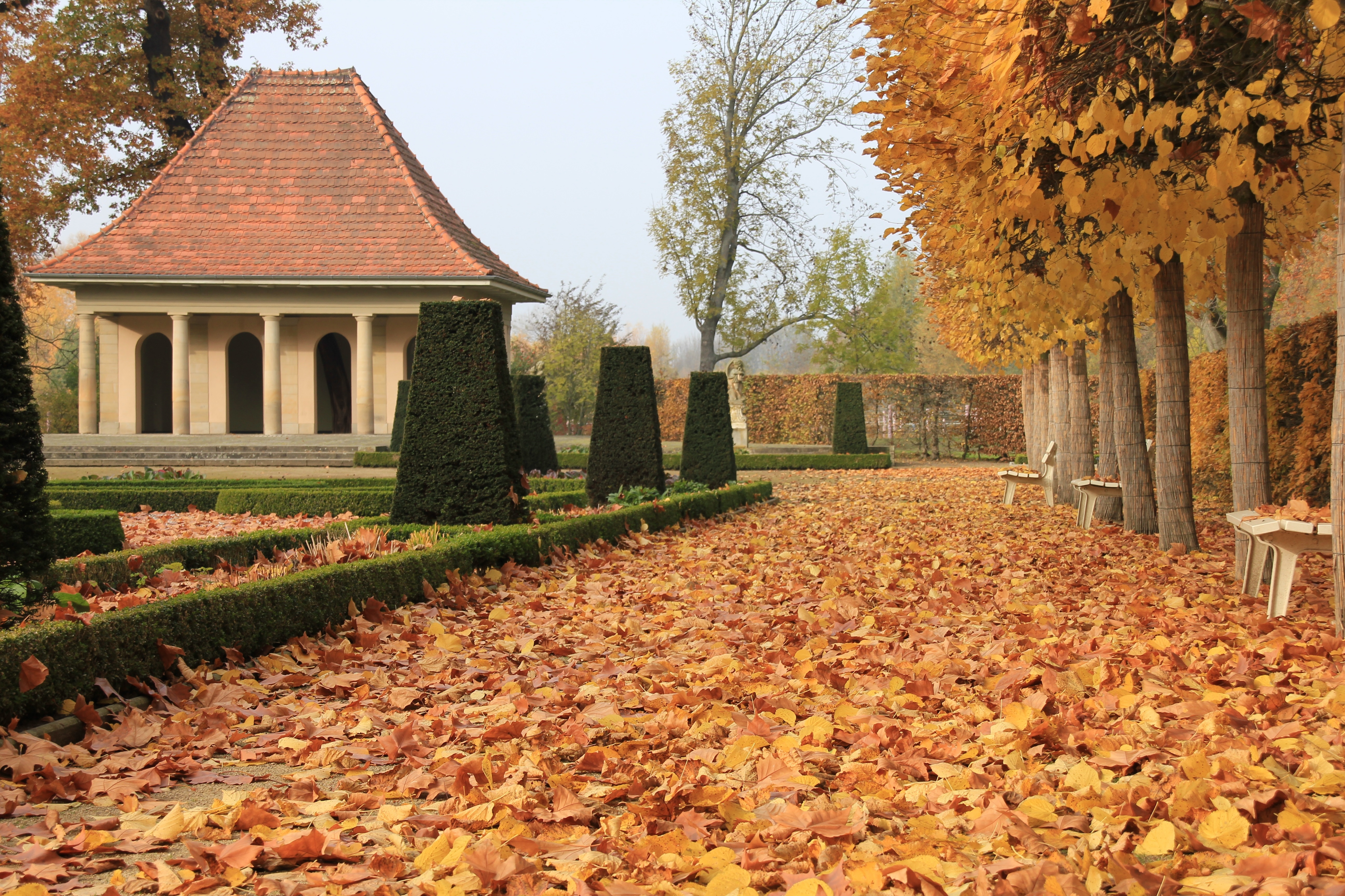 Barockgarten am Schloss Wolfsburg