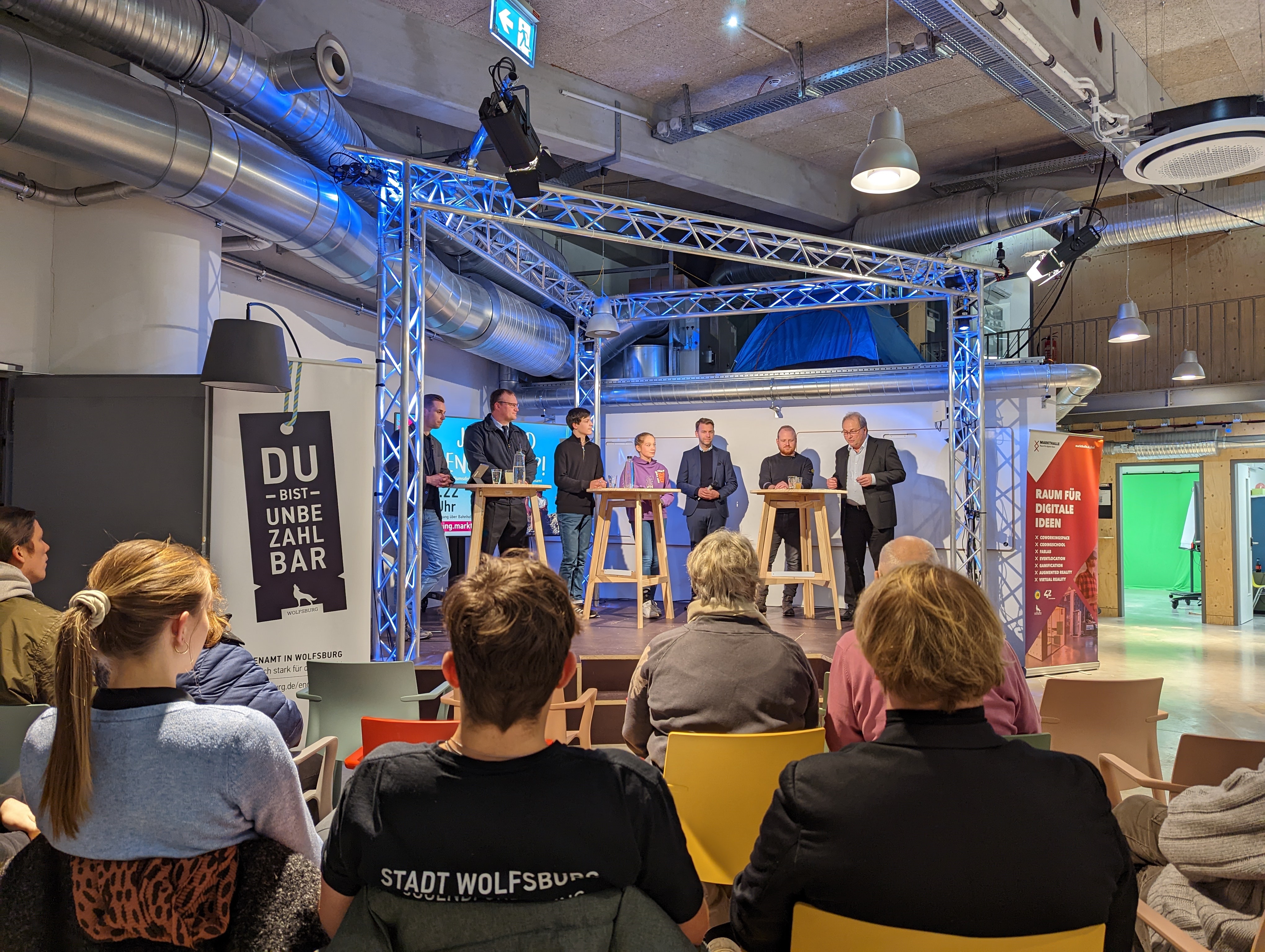 Podiumsdiskussion zum Thema 