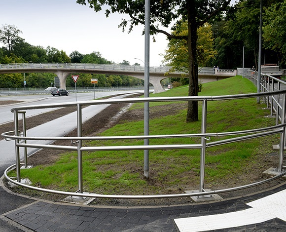 Geländer für Brücke