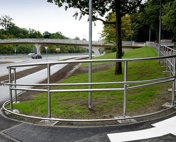 Geländer für Brücke