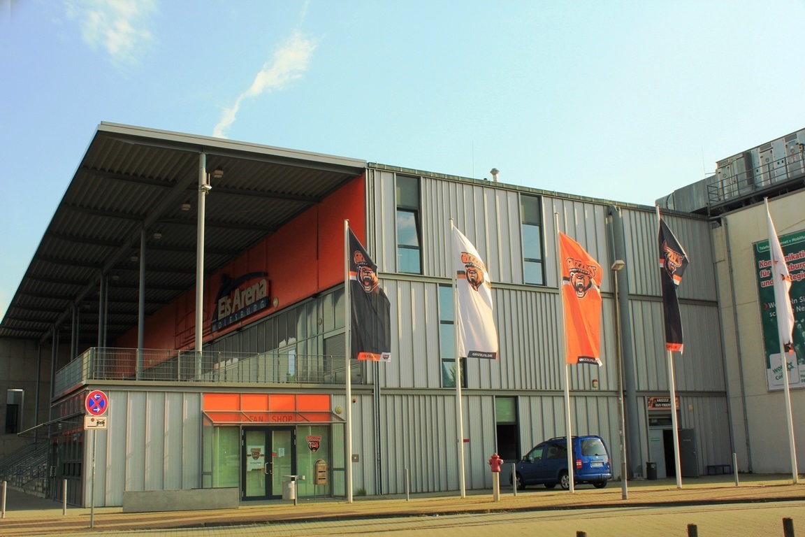 Ice Arena exterior view 