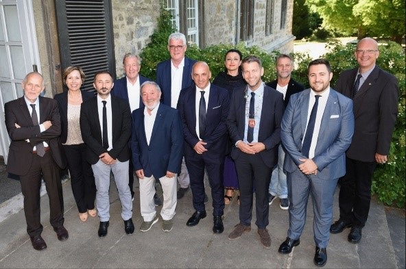 Delegations from the Italian friendship city of Popoli and the Italian partner province of Pesaro-Urbino visit Wolfsburg