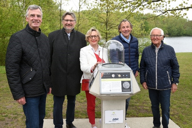 Der Planetenweg am Allersee; Foto: Lars Landmann