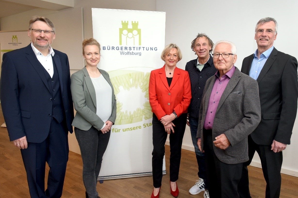 The board of the community foundation; Photo: Lars Landmann