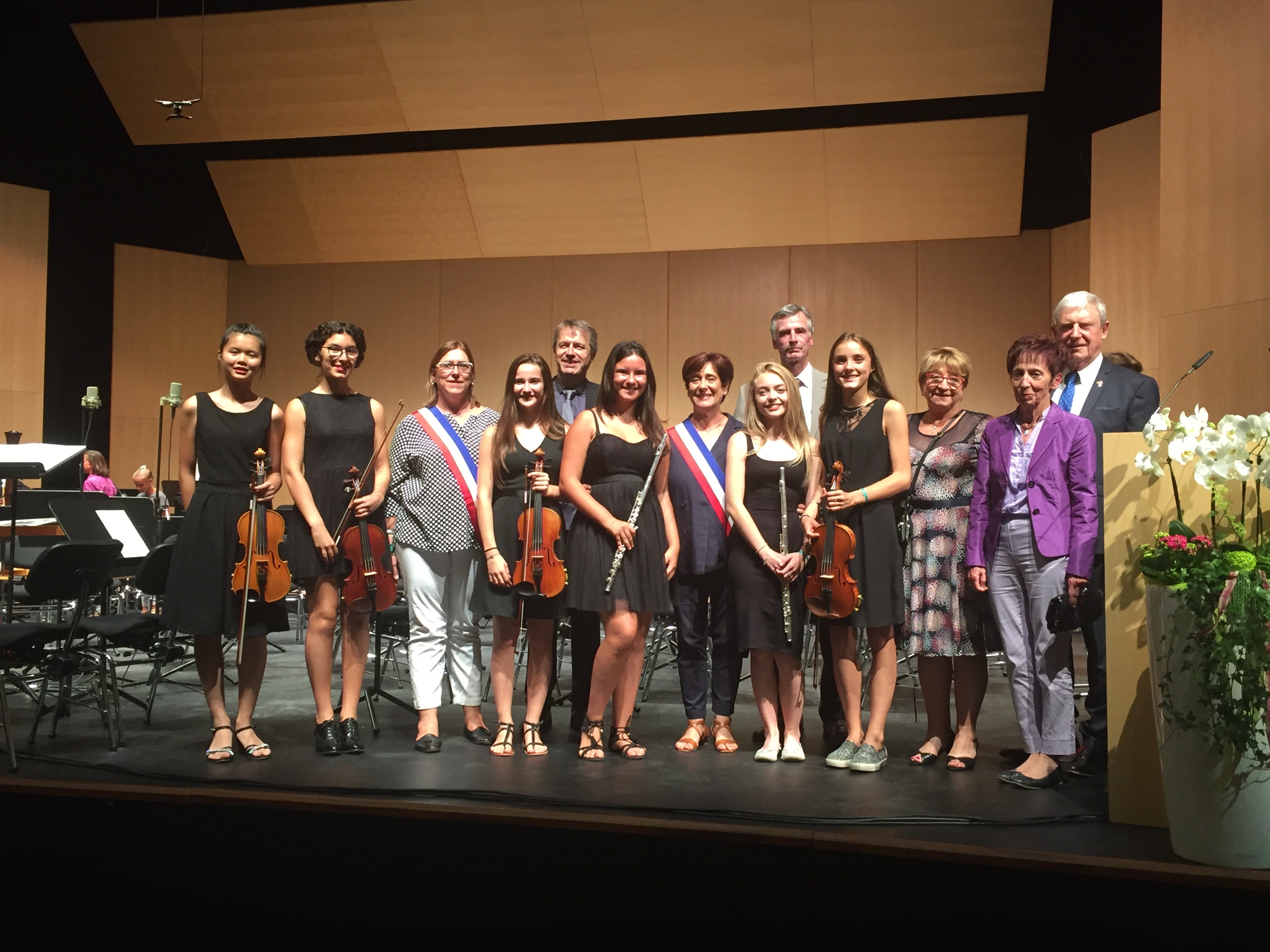 Delegationsbesuch aus Marignane zum Internationalen Jugendorchestercamp
