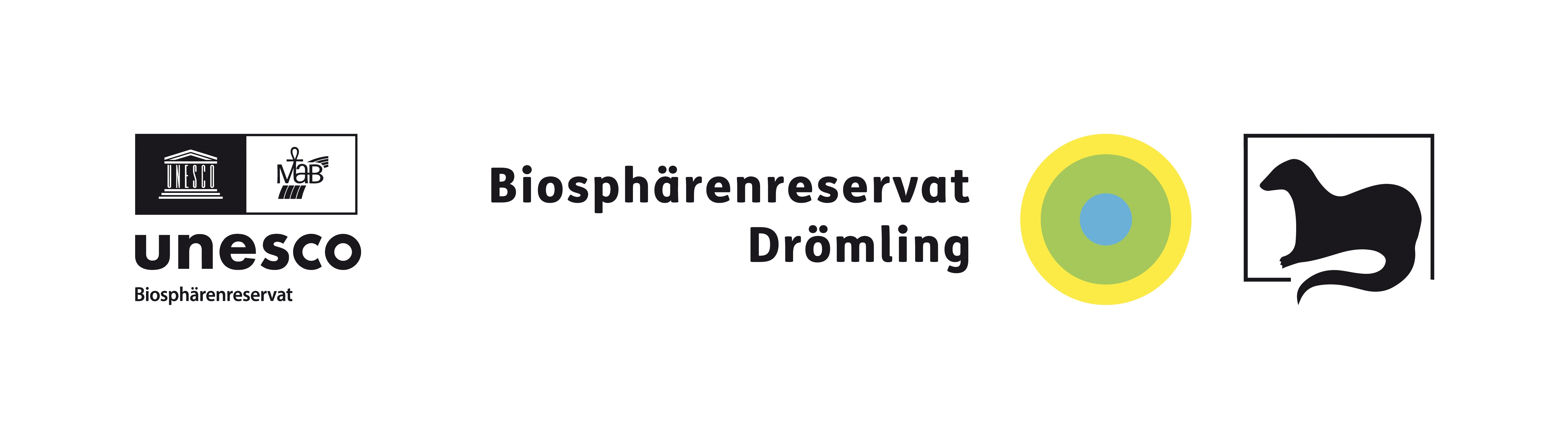 Logo des Biospährenreservats Drömling