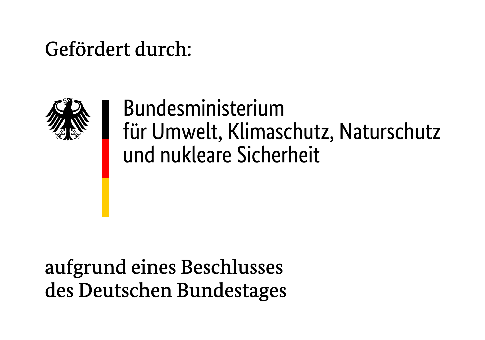 Logo des Bundesministeriums für Umwelt, Klimaschutz, Naturschutz und nukleare Sicherhehit