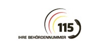 Das Logo der Behördenrufnummer 115