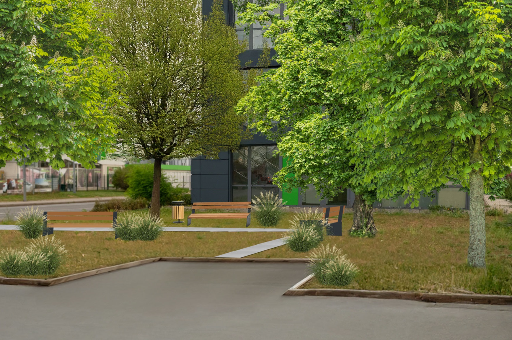 Fallersleben Bahnhof Nordseite