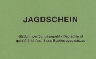 Ein Jagdschein