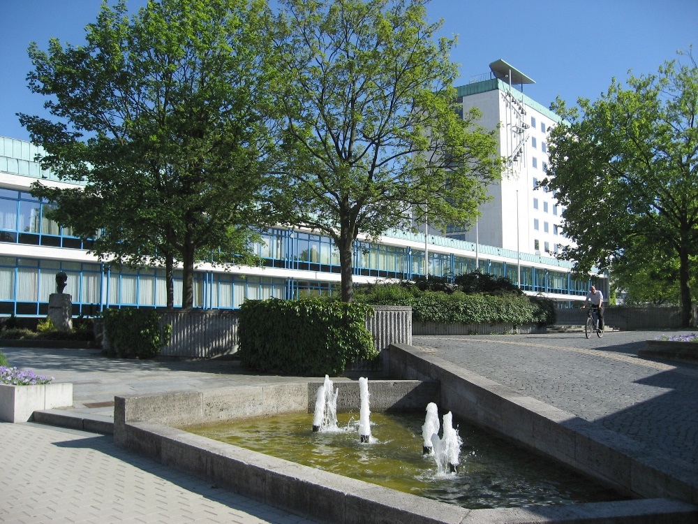 Exterior view city hall Wolfsburg